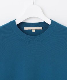 自由区 【洗える】レーヨンポリエステルスムース チュニック丈ニット