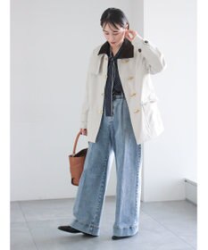 Te chichi ワイドデニムパンツ