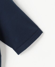 JOSEPH ABBOUD 【オーガニックコットン使用・JAPANファブリック】ミニ千鳥サッカー ポロシャツ