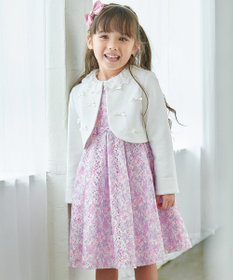 フラワープリントレースワンピース / ANY KIDS | ファッション