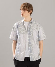 JOSEPH HOMME パッチワークリバティ 半袖シャツ