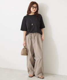 AMERICAN HOLIC 【接触冷感】スムースルーズクルーネックＴシャツ