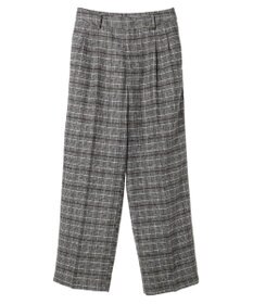 AMERICAN HOLIC ツイードタックワイドパンツ