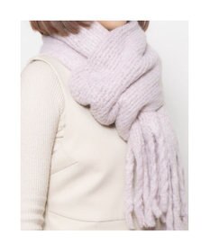 UNBILLION カシュネ cache nez / リサイクルポリラッセルニットストール