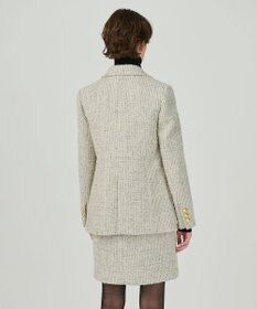 GRACE CONTINENTAL ラメループツイードジャケット