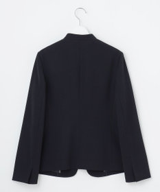 J.PRESS LADIES L 【定番人気・セットアップ対応】T/R アルガンシルク ノーカラー ジャケット