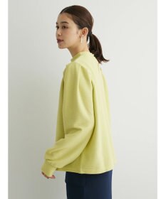 Green Parks リップル袖タックボリュームプルオーバー