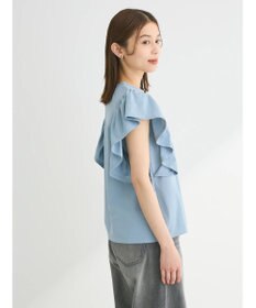 Green Parks ・ＳＵＧＡＲ　ＳＰＯＯＮ＜ＣＯＯＬ＞ラッフルスリーブＴＥＥ