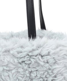 23区 フェイクファー トートバッグ