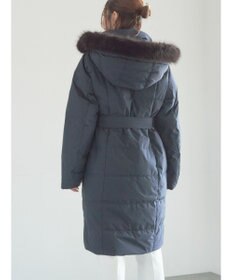 Te chichi 【宮本茉由着用】フードロングダウンコート