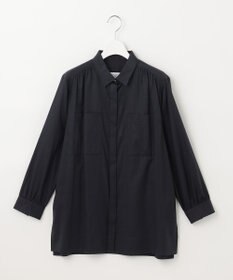 J.PRESS LADIES 【洗える】キュームコアソフトローン シャツ ブラウス