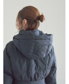 Te chichi 【宮本茉由着用】フードロングダウンコート