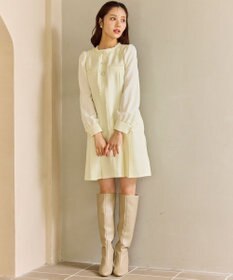 Feroux ツイードミディ ワンピース