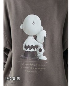 CRAFT STANDARD BOUTIQUE ＰＥＡＮＵＴＳ裏起毛スウェットクルー