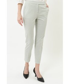 DAKS コットンリネンストライプパンツ