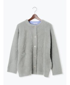 Te chichi ダブルフェイスフェザーカーディガン