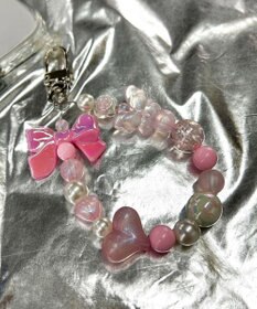 WEGO ビーズストラップキーホルダーG