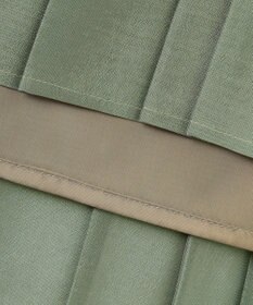 23区 【洗える】シアーコンビ プリーツ スカート