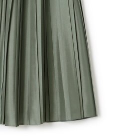 23区 【洗える】シアーコンビ プリーツ スカート