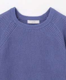 ANY 【洗濯機可/UVカット/アンチピリング】コットンメッシュニット