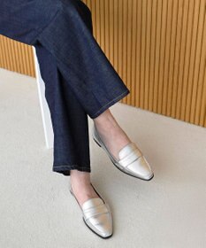 APOM 【新色登場】日本製 晴雨兼用スクエアトゥコインローファー15＜CRAHUG限定＞