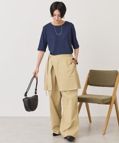 AMERICAN HOLIC シアーリブ配色プルオーバー