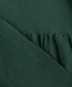 UNFILO シアー ペプラムニット