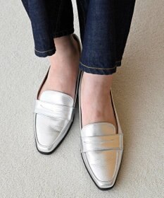 APOM 【新色登場】日本製 晴雨兼用スクエアトゥコインローファー15＜CRAHUG限定＞