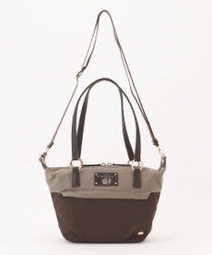 LA BAGAGERIE ウォータープルーフナイロン　2WAYハンドバッグ