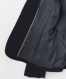 J.PRESS LADIES L 【定番人気・セットアップ対応】T/R アルガンシルク ノーカラー ジャケット