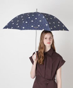 MOONBAT 【 遮光率100％/遮熱/UV】PAUL&JOE ACCESSOIRES(ポール&ジョー) 晴雨兼用日傘 ジプシー ネコ 長傘