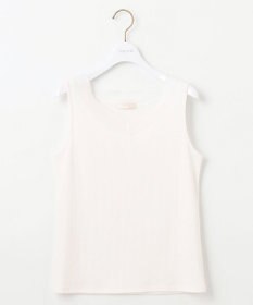 ANY SIS シアーコンビテレコ タンクトップ