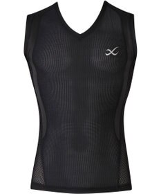 CW-X 【MEN】 CW-X 機能性トップス 【JYURYU TOP】 メッシュ ノースリーブ 肩が動かしやすくなる 運動時の疲労を軽減 ゴルフ 球技 マラソン JAO390 /ワコール