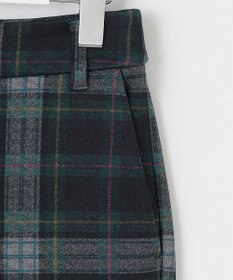 23区GOLF 【WOMEN】チェック柄裏起毛パンツ