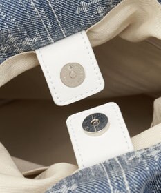 russet デニムジャガード3WAY巾着バッグ(CE-1688)