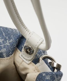 russet デニムジャガード3WAY巾着バッグ(CE-1688)