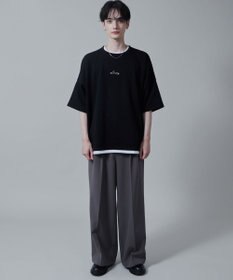 WEGO フクレジャガードフェイクレイヤードT（S）