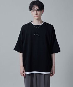 WEGO フクレジャガードフェイクレイヤードT（S）