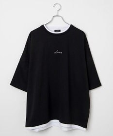 WEGO フクレジャガードフェイクレイヤードT（S）