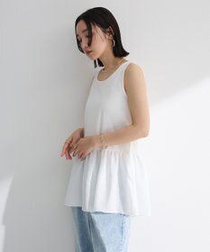 Green Parks 裾フリルタンクトップ