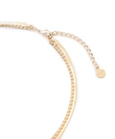 23区 【WEB&一部店舗限定】ミックスチェーン 3連 ネックレス