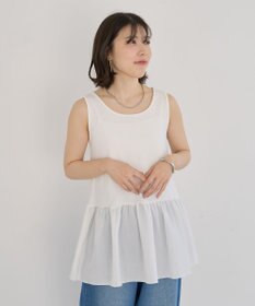 Green Parks 裾フリルタンクトップ