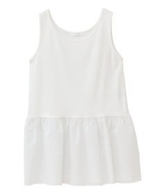 Green Parks 裾フリルタンクトップ