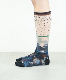 COQ LANDSCAPE シアーハイソックス