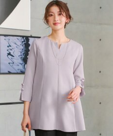 Tiaclasse 袖リボンチュニック