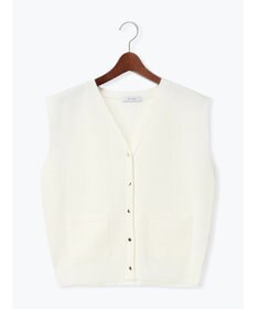 Te chichi 総針ポケット付きVネックベスト《2026 spring catalog item》