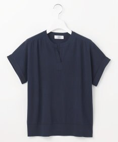 J.PRESS LADIES L 【WEB限定カラーあり・洗える】Vis/Peスパーク バンドカラー ニット
