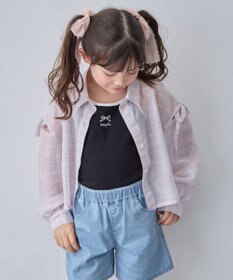 ANY KIDS シアーチェックシャツ