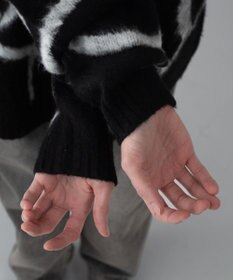 WEGO 【ユニセックス着用ITEM/MLサイズ展開】ファジーパターンプルオーバー