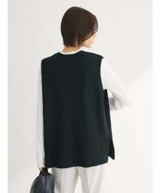 Green Parks ＳＥＴ２点　カットツイードベスト＋プルオーバー